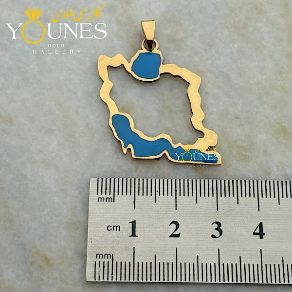 آویز طلا میناکاری ایران